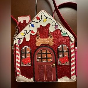 Betsey Johnson Christmas House Bag
